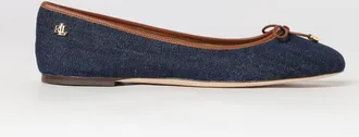 Lauren Ralph Lauren Ballerina Jayna in denim di cotone