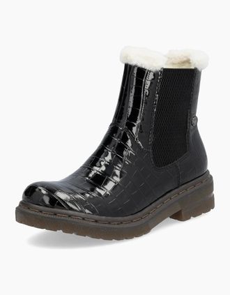Rieker Womens Rieker Ladies Boots 78250-00 - Black - Size: 6