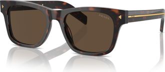 Prada Dark Brown Cat Eye Mens Sunglasses PR A17S 17N70F 51