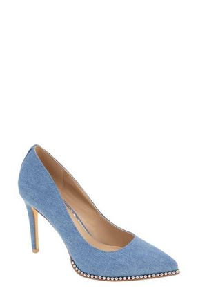 BCBGeneration Hawti Studded Pump in Denim at Nordstrom, Size 7.5
