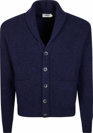 Altea Ribbed Knit Shawl Collar Cardigan