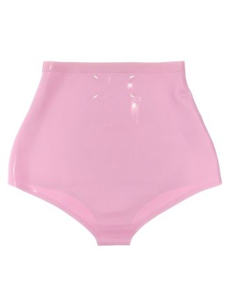 Maison Margiela Latex High-Waist Briefs - Pink