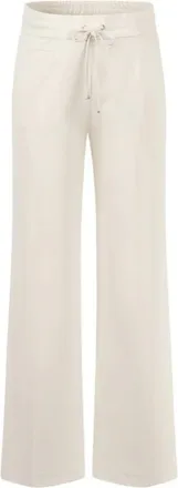 Seductive Wide Trousers, female, Beige, Size: XL Light Jersey - creme
