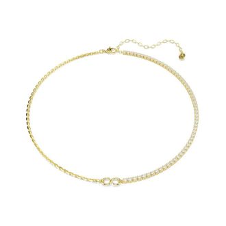 Swarovski Matrix Ketting - Dames - Kettingen - Geel - ONE Size - Accessoires