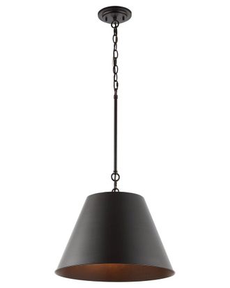 Jonathan Y Designs Jonathan Y Henry 18In 1-Light Industrial Farmhouse Iron Led Pendant
