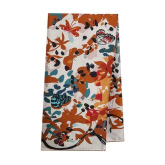 Fendi Accessoires, Dames, Veelkleurig, ONE Size, Foulard 90x 90
