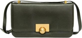 Bottega Veneta Pre-owned BV Classic Shoulder Bag - Dames - Vintage Schoudertas - Groen - ONE Size - Leer - Vintage
