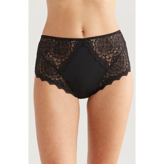 Simone Pérèle Caresse Retro Briefs in Black at Nordstrom, Size 6