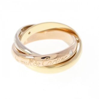 Cartier Yellow Gold (18K) Pink Gold (18K) White Gold (18K) Band Ring (Pre-Owned)