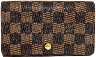 Louis Vuitton Pre-owned Canvas wallets - Dames - Vintage Accessoires - Bruin - ONE Size - Vintage