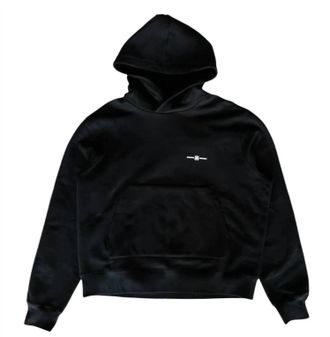 Amiri Micro Ma Bar Hoodie In Black