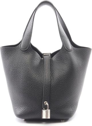 Herm&egrave;s Pre-owned Hermes Clemence Picotin Lock 18 Unisex VR3MF0T8Y5FDHJGA