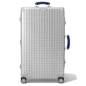 Rimowa Classic Aluminium Grid Trunk Suitcase in Silver - Aluminium - 75x47x36