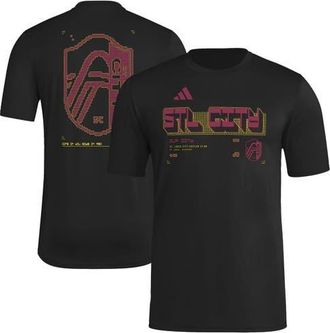 adidas Mens adidas Black St. Louis CITY SC 2026 Anthem AEROREADY Pregame T-Shirt at Nordstrom, Size Medium