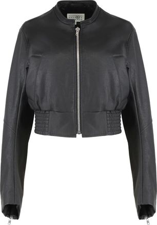 Maison Margiela Jassen, Dames, Zwart, S, Coats