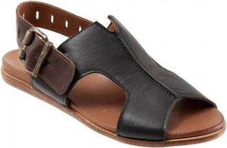 Bueno Womens Willa Slingback Sandals In Black