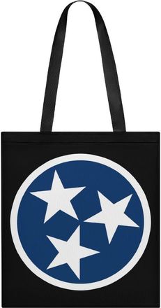 Generic Flag of Tennessee Womens Tote Casual Shopping Bag Lightweight Shoulder Bags Hobos Handbag for Work Travel Daily 35x40cm