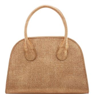 Nina Yorke Top Handle Bag in Pure Gold at Nordstrom