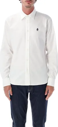 Prada White Regular Logo Shirt