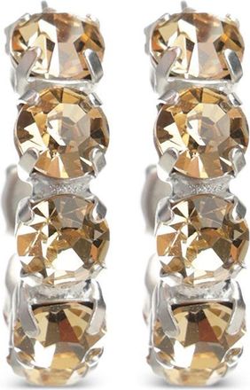 Forte_Forte Crystal Hoop Earrings