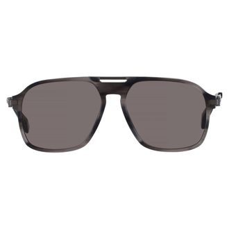 Chopard Polarized Smoke Navigator Mens Sunglasses SCH347 6X7P 58