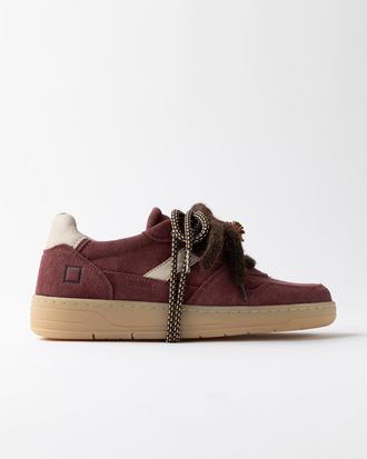 D.A.T.E. court 2.0 suede bordeaux