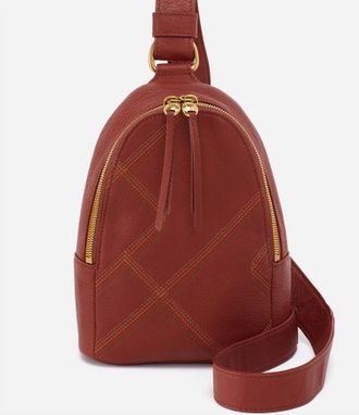Hobo Fern Sling Bag In Rust