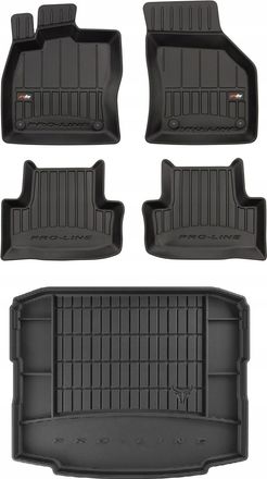 OEM Set Alfombrillas Goma 3d Skoda Karoq De 2017- Zzn