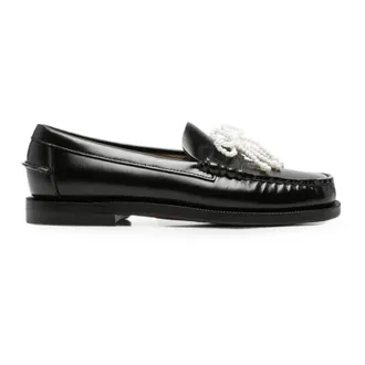 Sebago Dames, Schoenen, Zwart, Maat: 37 1/2 EU Leer