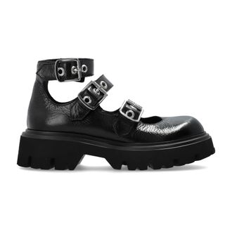 Vivienne Westwood Schoenen, Dames, Zwart, 40 EU, Leer, Bacchus Schoenen