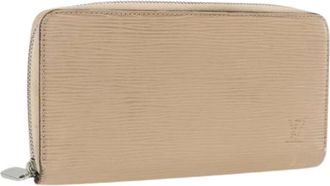 Louis Vuitton Pre-owned Wallets, female, Beige, Size: ONE SIZE Pre-owned Long Wallet