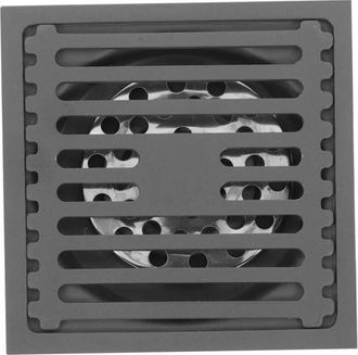 OEM Desodorizante Para Desag&uuml;e De Piso, Impermeable E Higi&eacute;nico, Colector De Cabello Cuadrado Para Desag&uuml;e, Desag&uuml;e De Alcantarillado Cuadrado, Acero Inox
