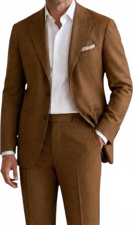 Hart Schaffner Marx Mens Formal F25 Suit In Brown