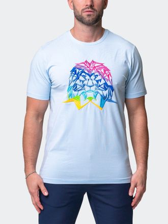 Maceoo Tee Neon LightBlue
