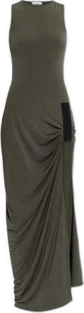 Coperni Sleeveless Dress - Dames - Maxi kleedjes - Groen - M - Kleedjes