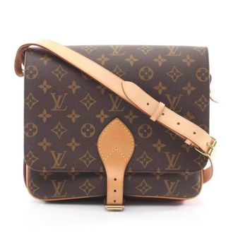 Louis Vuitton Pre-owned Vintage Monogram Schoudertas - Dames - Pre-owned - Bruin - Maat: ONE Size Leer