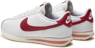 Nike Womens Sneaker White Leather Upper Rubber