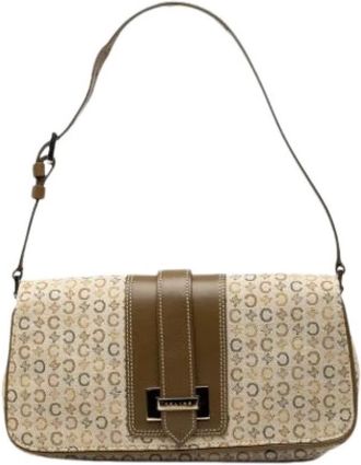 Celine Pre-owned Vintage Schoudertas - Dames - Vintage Schoudertas - Bruin - ONE Size - Leer - Vintage
