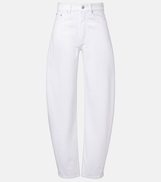 Alaia Ala&iuml;a Barrel-leg jeans