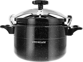 Signature Olla A Presi&oacute;n De Aluminio 8l Todos Los Fuegos Inducci&oacute;n Antiadherente Signature