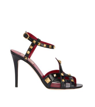 Valentino Garavani Black Studded Heels