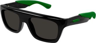Bottega Veneta Mens Black Rectangular Sunglasses BV1232S 001
