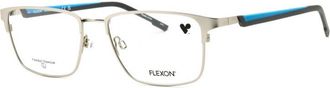 Flexon E1154 048 Satin Silver/Cerulean 54mm