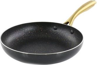 Gibson Home Ellsworth 12 Inch Aluminum Nonstick Frying Pan in Black at Nordstrom