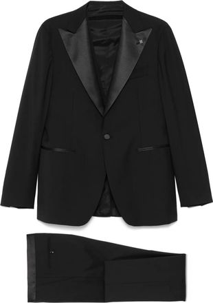 Tagliatore Completo in lana vergine - Nero