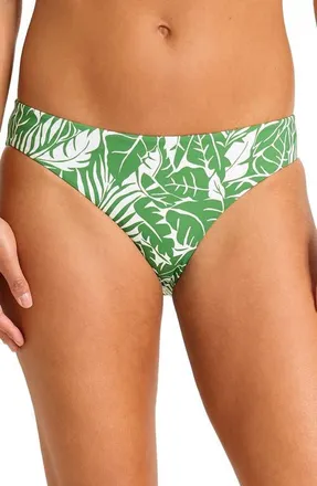 Tommy Bahama Costa Verde Hipster Bikini Bottoms in Four Leaf Clover at Nordstrom, Size X-Small