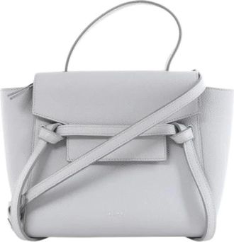 Celine Pre-owned Belt Bag Nano - Dames - Vintage Heuptassen - Grijs - ONE Size - Leer - Vintage