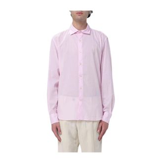 MC2 Saint Barth Casual Shirts - Heren - Casual Overhemden - Roze - M - Overhemden