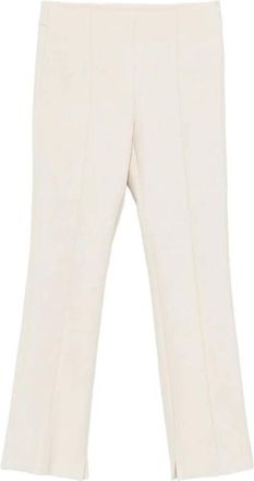 PESERICO Broeken, Dames, Wit, XS, Katoen, Slim-fit Broeken
