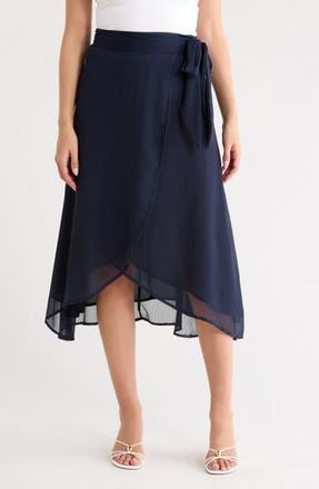 Tart Yasinia Faux Wrap Skirt in Baritone Blue at Nordstrom Rack, Size X-Small